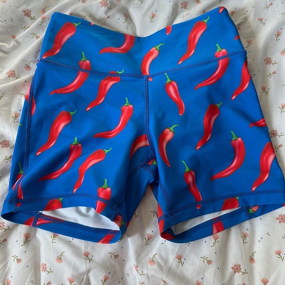 Chili pepper gym shorts - Picture 1 of 1